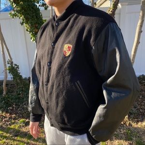 porsche varsity jacket